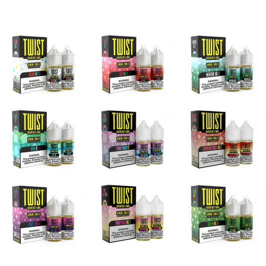 Twist (LIQ Salt)(60mL; 30mL x2)  -  Qty per pack 2 Red 0 (Ice Watermelon Madness) 50mg DUPLICATE