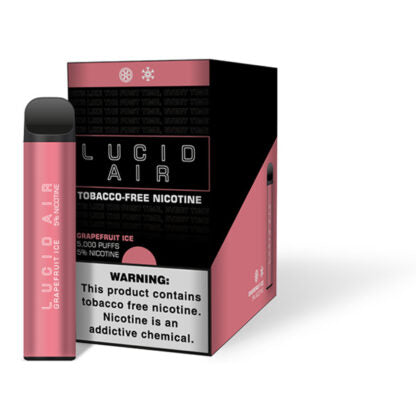 Lucid Air (Dispo) (5000Puff)(16.7m)  -  Qty per pack 10 Grapefruit Ice 50mg