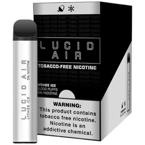 Lucid Air (Dispo) (5000Puff)(16.7m)  -  Qty per pack 10 Lychee Ice 50mg