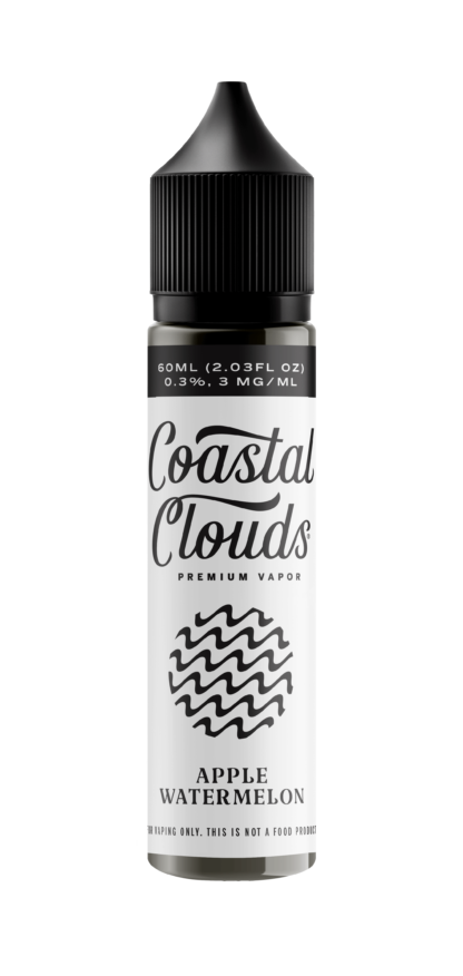 Coastal Clouds (LIQ FB)(60mL) TFN  -  Qty per pack 1 Apple Watermelon 00mg