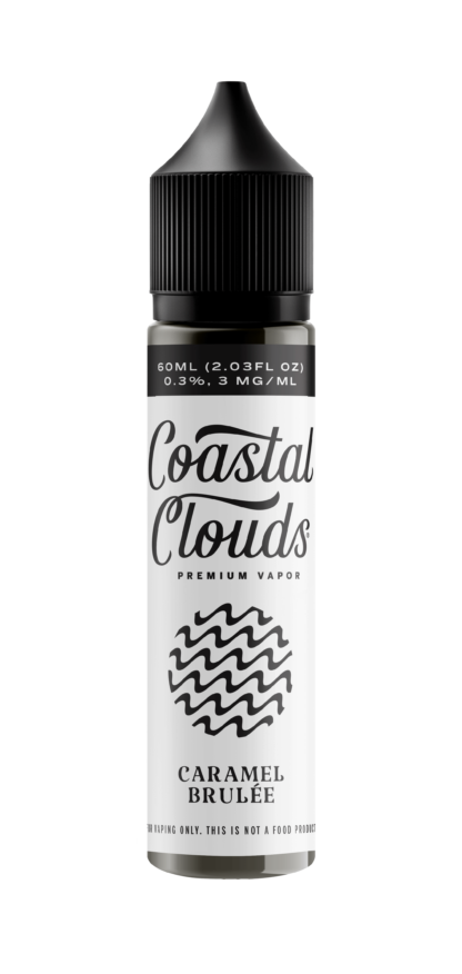 Coastal Clouds (LIQ FB)(60mL) TFN  -  Qty per pack 1 Caramel Brulee 00mg