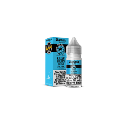 Vapetasia (LIQ Salt)(30mL) Killter Fruits TFN  -  Qty per pack 1 Blue Razz 24mg