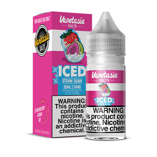 Vapetasia (LIQ Salt)(30mL) Killter Fruits TFN  -  Qty per pack 1 Straw Guaw Iced 24mg