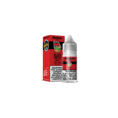 Vapetasia (LIQ Salt)(30mL) Killter Fruits TFN  -  Qty per pack 1 Trapple 24mg