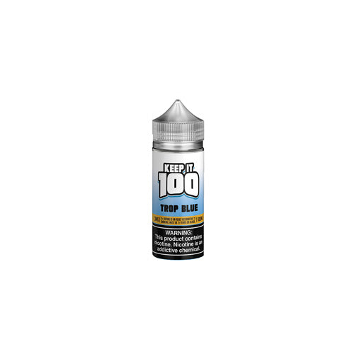 Keep It 100 (LIQ FB)(100mL) TF-Nic  -  Qty per pack 1 Trop Blue 06mg