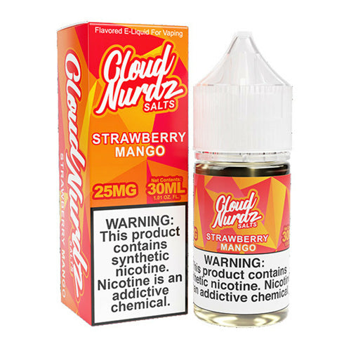 Cloud Nurdz (LIQ Salt)(30mL) TF-Nic  -  Qty per pack 1 Strawberry Mango 25mg