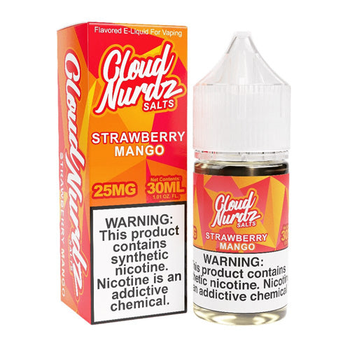 Cloud Nurdz (LIQ Salt)(30mL) TF-Nic  -  Qty per pack 1 Strawberry Mango 50mg