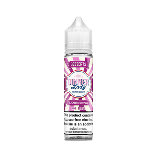 Dinner Lady (LIQ FB)(60mL) TF-Nic  -  Qty per pack 1 Blackberry Crumble 00mg
