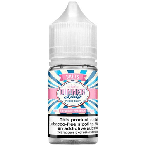 Dinner Lady (LIQ Salt)(30mL) TF-Nic  -  Qty per pack 1 Strawberry Macaroon 25mg