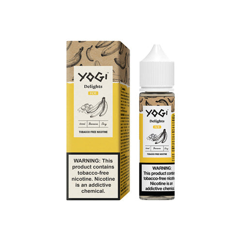 Yogi (LIQ FB)(60mL) Delights TF-Nic  -  Qty per pack 1 Banana Ice 06mg