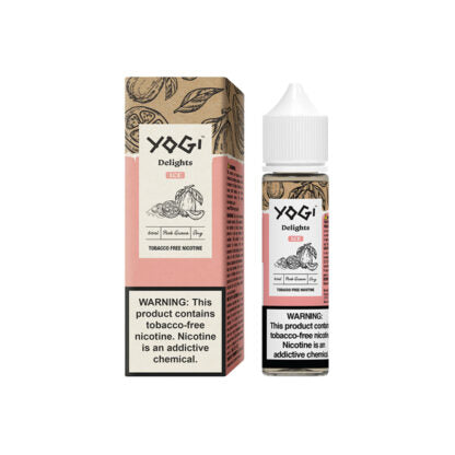 Yogi (LIQ FB)(60mL) Delights TF-Nic  -  Qty per pack 1 Pink Guava Ice 06mg