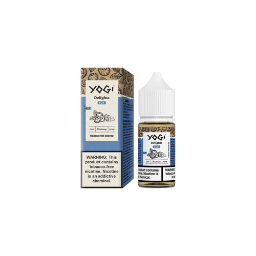 Yogi (LIQ Salt)(30mL) Delights TF-Nic  -  Qty per pack 1 Blueberry Ice 24mg