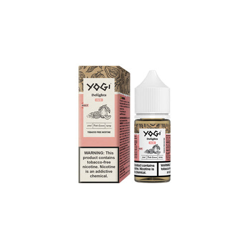 Yogi (LIQ Salt)(30mL) Delights TF-Nic  -  Qty per pack 1 Pink Guava Ice 24mg