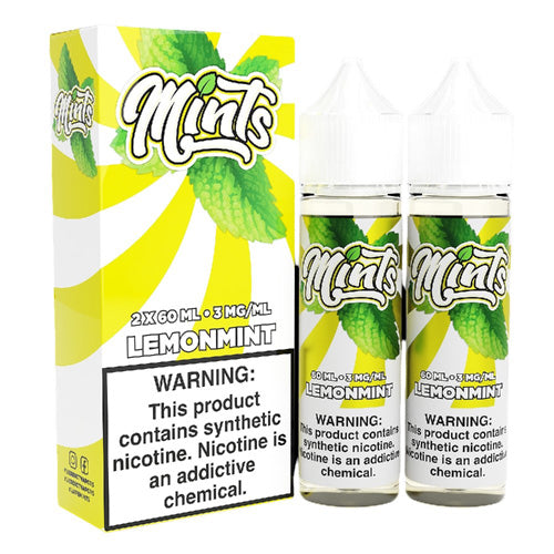 Mints (LIQ FB)(120mL; 60mL x2)  -  Qty per pack 1 Lemonmint 00mg