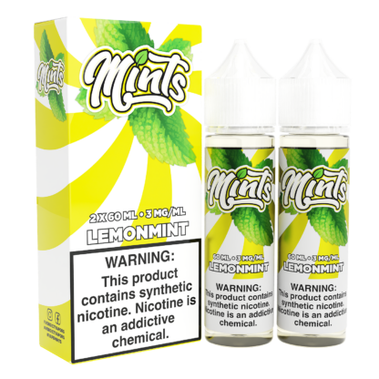 Mints (LIQ FB)(120mL; 60mL x2)  -  Qty per pack 1 Lemonmint 00mg