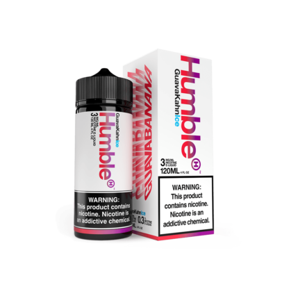 Humble (LIQ FB)(120mL) TFN  -  Qty per pack 1 Guava Strawnana Ice "Guava Khan Ice" 03mg