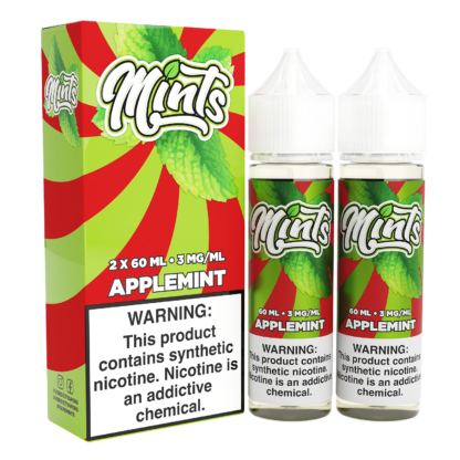 Mints (LIQ FB)(120mL; 60mL x2)  -  Qty per pack 1 Applemint 00mg