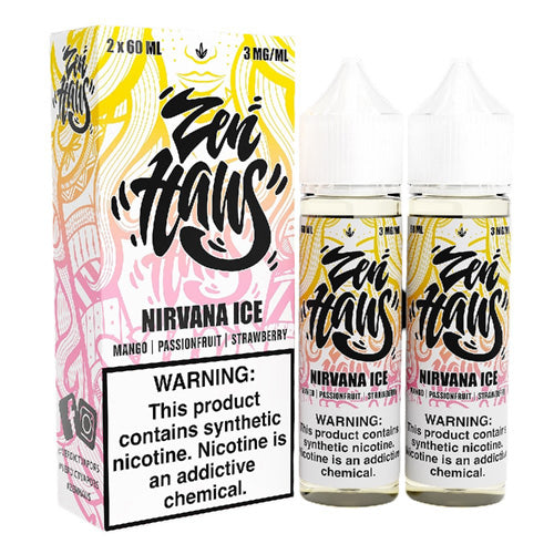 Zen Haus (LIQ FB)(120mL; 60mL x2)  -  Qty per pack 1 Nirvana Ice 00mg