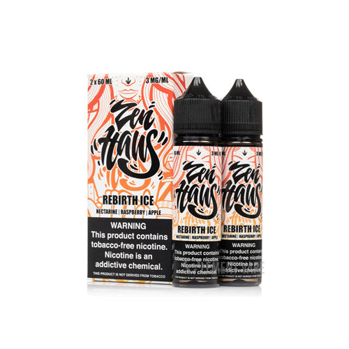 Zen Haus (LIQ FB)(120mL; 60mL x2)  -  Qty per pack 1 Rebirth Ice 03mg