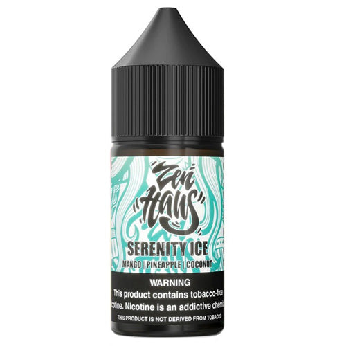 Zen Haus (LIQ Salt)(30mL)  -  Qty per pack 1 Serenity Ice 50mg