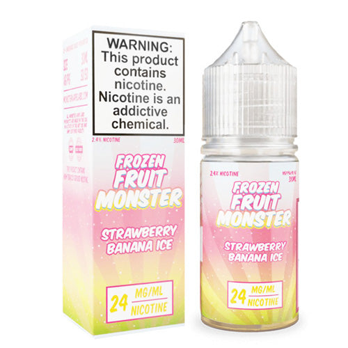 Jam Monster (LIQ Salt)(30mL) Frozen  -  Qty per pack 1 Strawberry Banana Ice 24mg