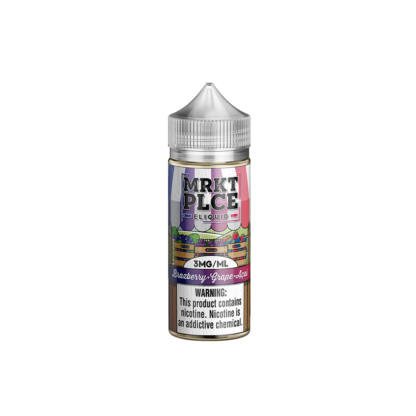 MRKT PLCE (LIQ FB)(100mL)  -  Qty per pack 1 Brazberry Grape Acai 00mg