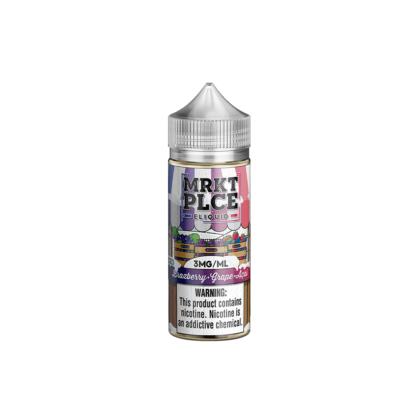 MRKT PLCE (LIQ FB)(100mL)  -  Qty per pack 1 Iced Brazberry Grape Acai 06mg