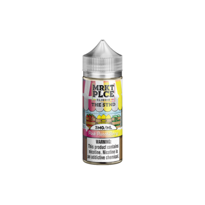 MRKT PLCE (LIQ FB)(100mL)  -  Qty per pack 1 Iced Pink Punch Berry 00mg