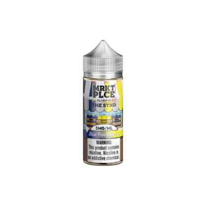 MRKT PLCE (LIQ FB)(100mL)  -  Qty per pack 1 Iced Blue Punch Berry 00mg