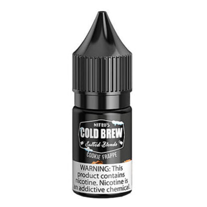 Nitro Cold Brew (LIQ Salt)(30mL)  -  Qty per pack 1 Cookie Frappe 25mg