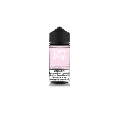 Vaper Treats (LIQ FB)(100mL) TFN  -  Qty per pack 1 The Cupcake Man - Strawberry 02mg