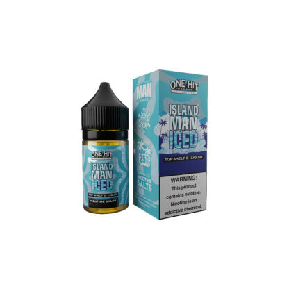 One Hit Wonder (LIQ Salt)(30mL) TF-Nic  -  Qty per pack 1 Island Man Iced 25mg