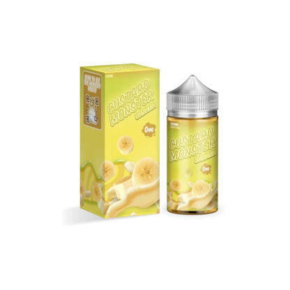 Jam Monster (LIQ FB)(100mL) Custard  -  Qty per pack 1 Banana Custard 00mg