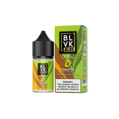 BLVK (LIQ Salt)(30mL) Aloe TF-Nic  -  Qty per pack 1 Aloe Mango 35mg