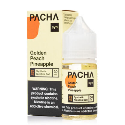 Pachamama (LIQ Salt)(30mL)  -  Qty per pack 1 Golden Peach Pineapple 25mg