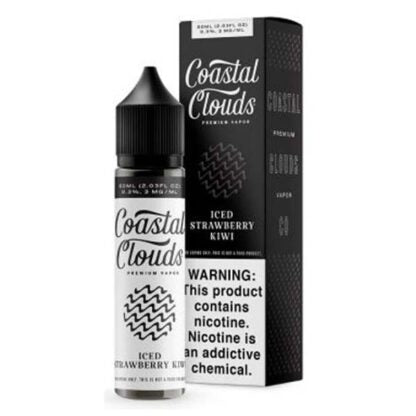 Coastal Clouds (LIQ FB)(60mL) TFN  -  Qty per pack 1 Iced Strawberry Kiwi 00mg