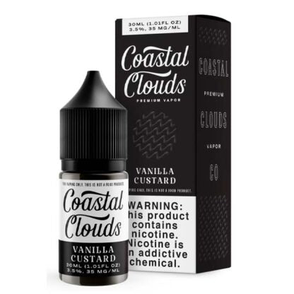 Coastal Clouds (LIQ Salt)(30mL) TFN  -  Qty per pack 1 Vanilla Custard 35mg