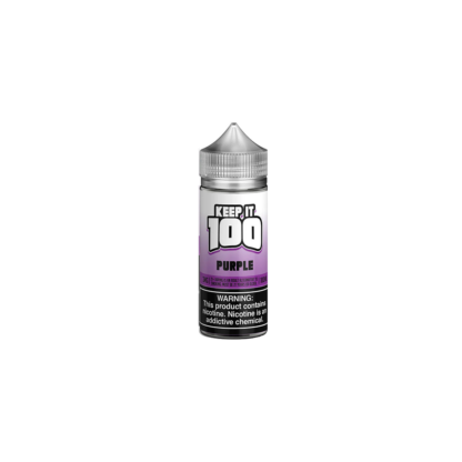 Keep It 100 (LIQ FB)(100mL) TF-Nic  -  Qty per pack 1 Purple 03mg