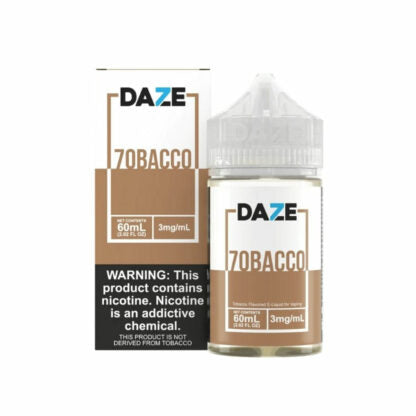 7Daze (LIQ FB)(60mL) TF-Nic  -  Qty per pack 1 7obacco (Tobacco) 00mg