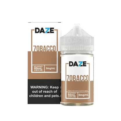 7Daze (LIQ FB)(60mL) TF-Nic  -  Qty per pack 1 7obacco (Tobacco) 00mg