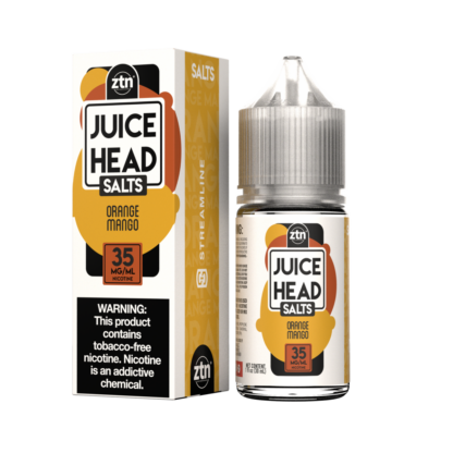 Juice Head (LIQ Salt)(30mL)  -  Qty per pack 1 Orange Mango 35mg