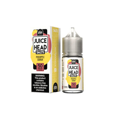 Juice Head (LIQ Salt)(30mL)  -  Qty per pack 1 Pineapple Guava 35mg