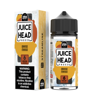 Juice Head (LIQ FB)(100mL)  -  Qty per pack 1 Orange Mango Freeze 06mg