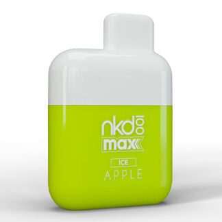 Naked 100 Max (Dispo) (4500Puff)(10mL)  -  Qty per pack 10 Ice Apple 50mg