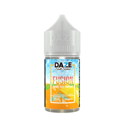 7Daze (LIQ Salt)(30mL) Fusion TFN  -  Qty per pack 1 Orange Yuzu Tangerine Iced 30mg