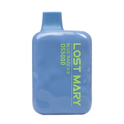 Lost Mary OS5000 (Dispo) (5000Puff) 4-5% (10mL)  -  Qty per pack 10 Blue Razz Ice 40-50mg