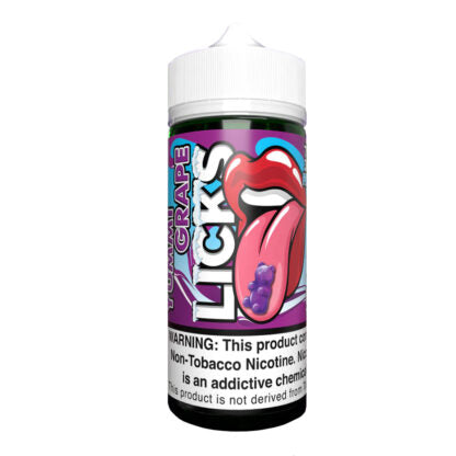 Juice Roll Upz (LIQ FB)(100mL) Licks TF-Nic  -  Qty per pack 1 Yummi Grape Frozty 03mg