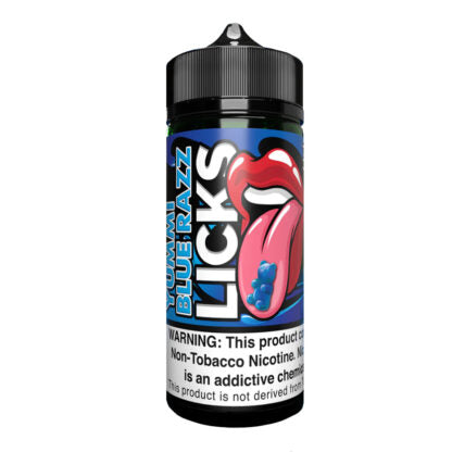 Juice Roll Upz (LIQ FB)(100mL) Licks TF-Nic  -  Qty per pack 1 Yummi Blue Raspberry 03mg