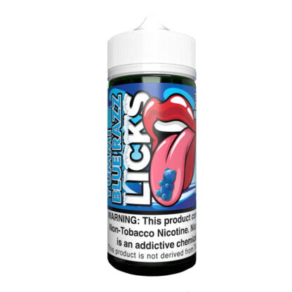 Juice Roll Upz (LIQ FB)(100mL) Licks TF-Nic  -  Qty per pack 1 Yummi Blue Raspberry Frozty 03mg