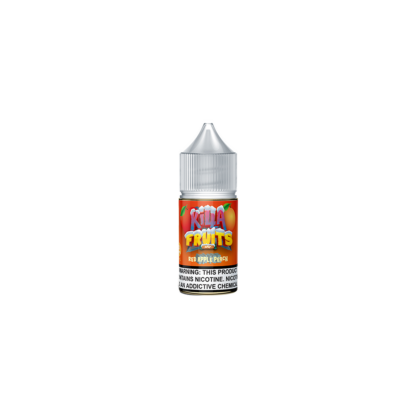 Killa Fruits (LIQ Salt)(30mL)  -  Qty per pack 1 Red Apple Peach Ice 50mg